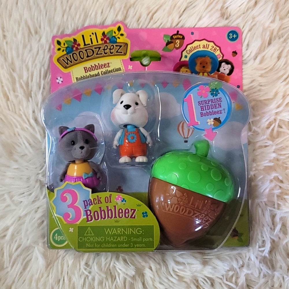 Li'l Woodzeez Bobbleez Bobblehead Collection Series 3